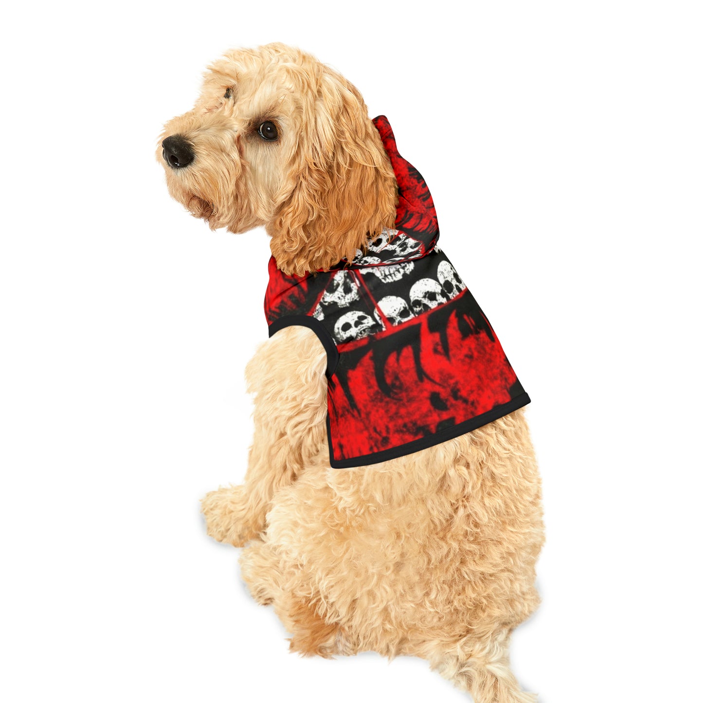 Skulls & Lips Pet Hoodie