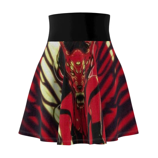 Wolfy Woman Skirt (AOP)