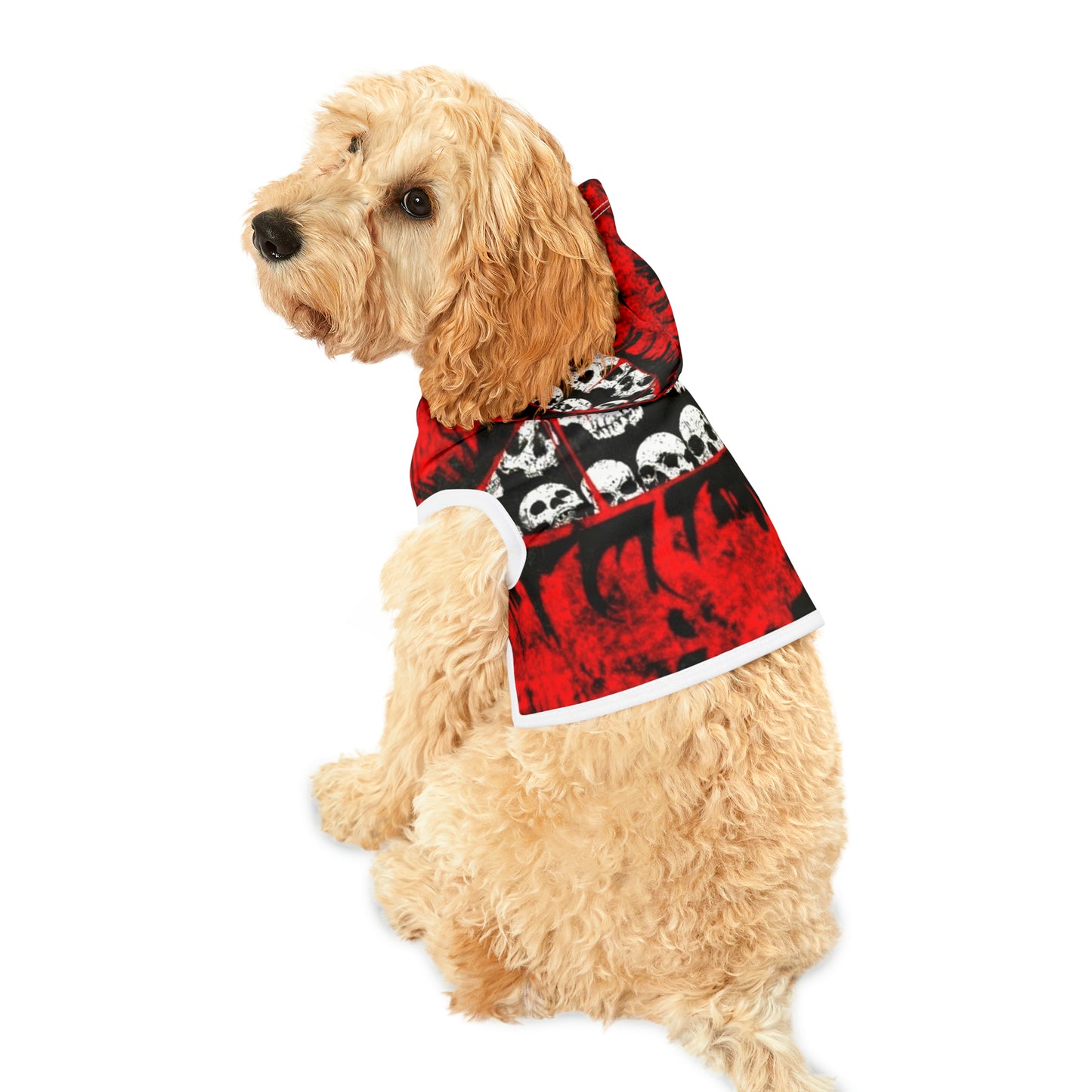 Skulls & Lips Pet Hoodie